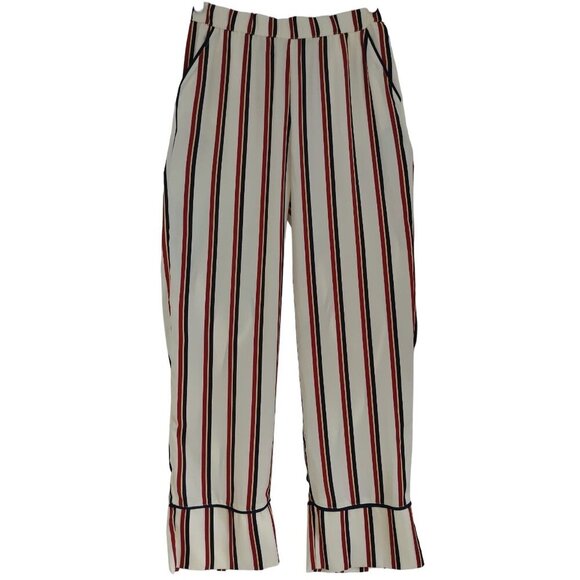 Future Collective Reese Blutstein Striped Pants XS Recycled Polyester, NWT - Picture 1 of 9